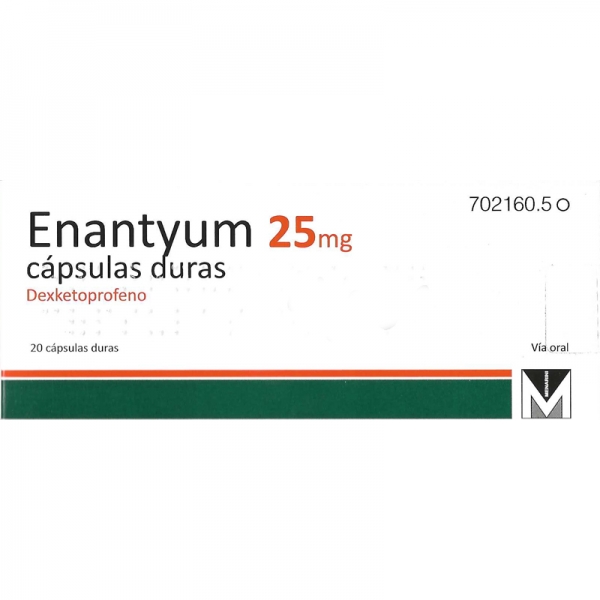 Enantyum 25 mg Dexketoprofen Hartkapseln